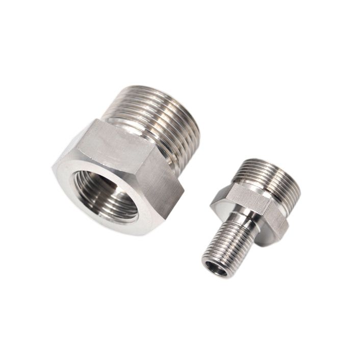CNC obdelovalni navojni adapter iz nerjavečega jekla